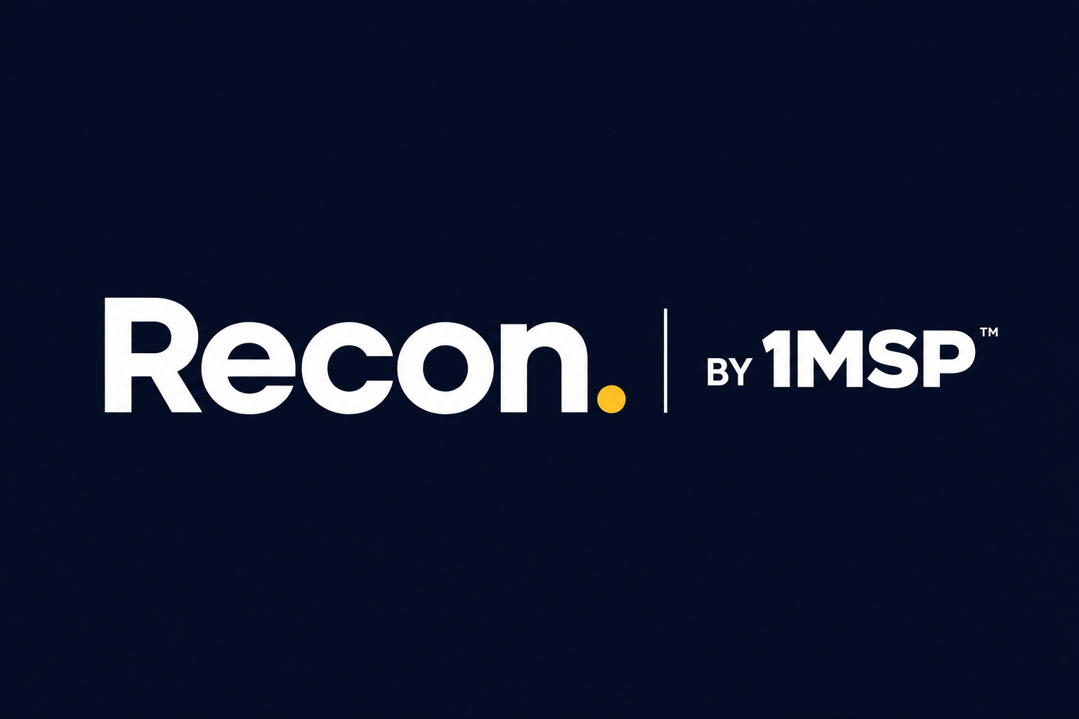 Recon by 1 MSP